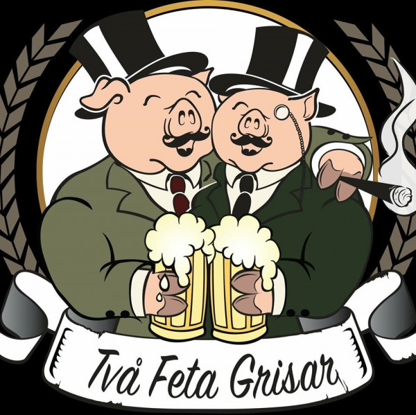 Två Feta Grisar logo