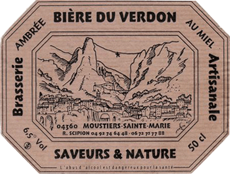 Les Apiculteurs Brasseurs du Verdon La Mouss' Terrienne Ambrée