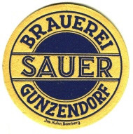 Brauerei Sauer (Gunzendorfer) logo
