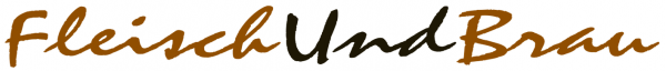 Fleisch & Brau (Äs Jùscht's) logo