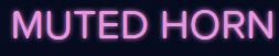 Muted Horn logo
