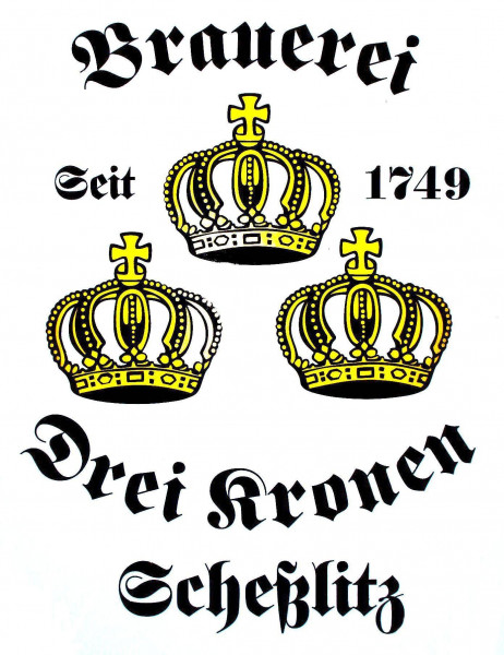 Brauerei Drei Kronen (Schäazer) logo