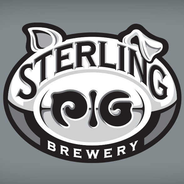 Sterling Pig Brewery Pore Blane White