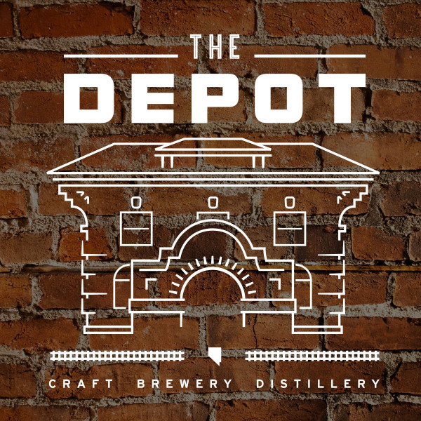 The Depot Craft Brewery & Distillery logo