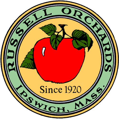 Russell Orchards logo