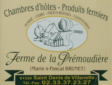 Ferme De La Prémoudière (Marie et Pascal Brunet) logo
