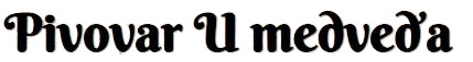 Pivovar U Medveďa logo