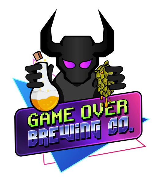Game Over Brewing Co. logo