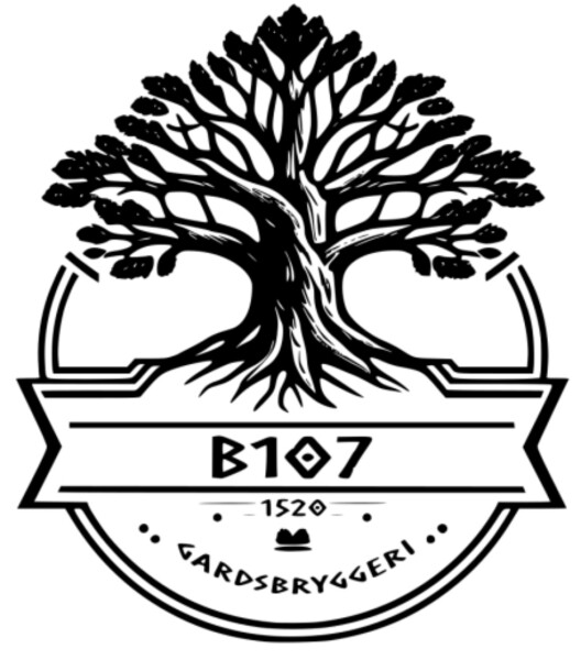B107 Gardsbryggeri logo