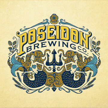 Poseidon Brewing Company Bubblehead Blood Orange