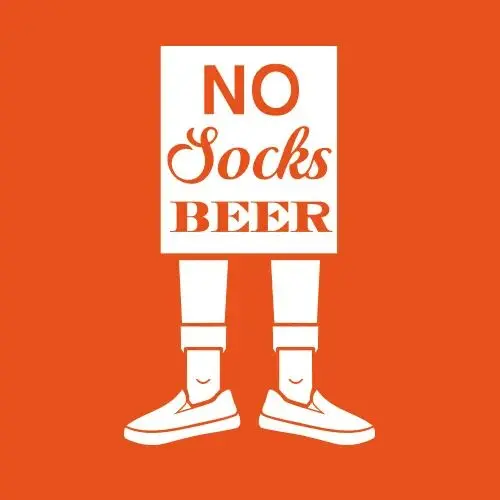 No Socks Beer Bianca Senza Nome