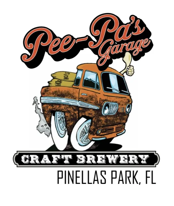 Pee-Pa's Garage Craft Brewery logo