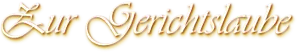 Zur Gerichtslaube logo