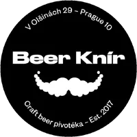 Létající pivovar Knír logo