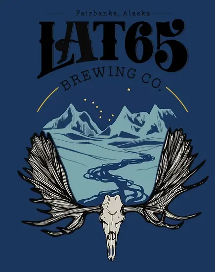 Latitude 65 Brewing Company logo