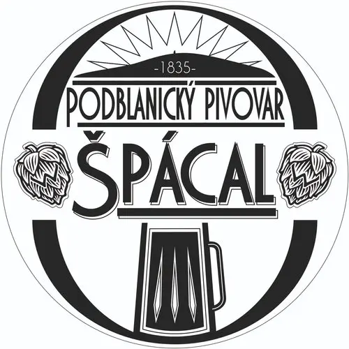 Podblanický pivovar Špácal logo