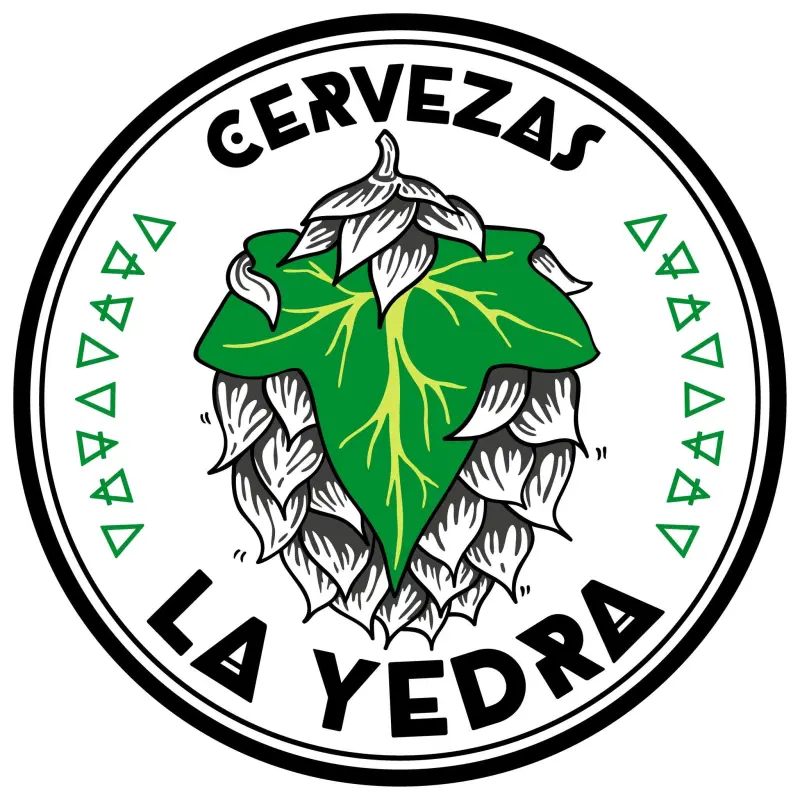 Cervezas La Yedra logo