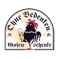 Gosenschenke "Ohne Bedenken" logo