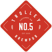 Trolley 5 Restaurant and Brewery logo