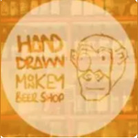 Hand Drawn Monkey logo