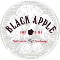 Black Apple logo