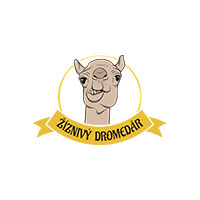 Žíznivý dromedár logo