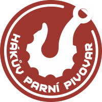Hákův parní pivovar logo