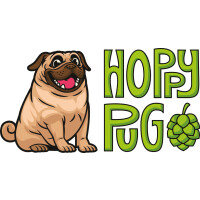 Hoppy Pug logo