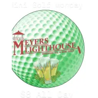 Meyers Lighthouse Brewing Co. & Mini Golf logo