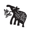 Blauer Tapir logo