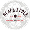 Black Apple logo