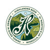 Highlander Beer - Salmon logo