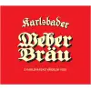 Weber Bräu Karlsbader logo